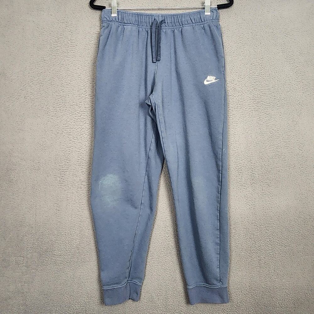 Nike Pants Womens Medium Blue Sportswear Club Fleece Jogger Gym DQ5191-491